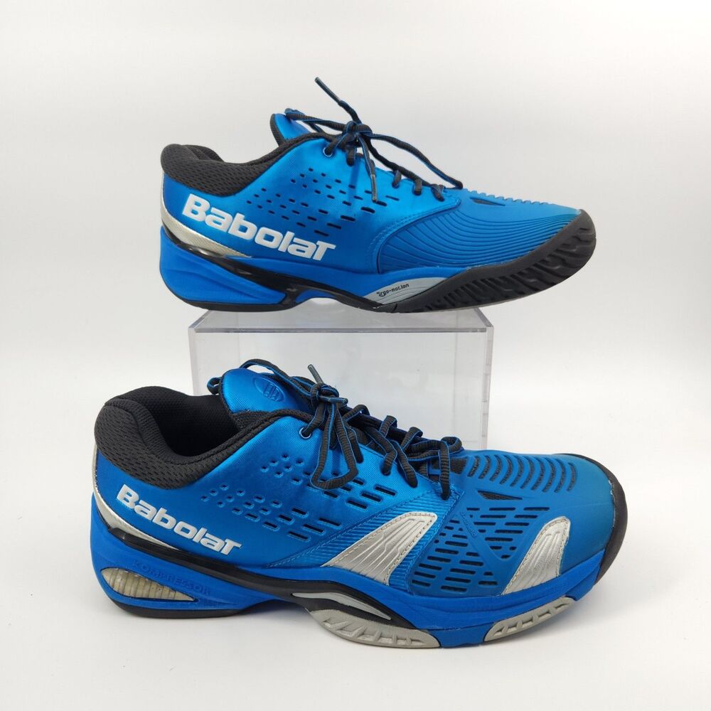 BABOLAT Kompressor Shoes Men Size 10 Tennis Pickleball ERGO-MOTION K